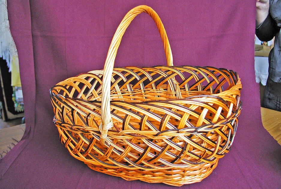 Корзина «Осеннее лукошко».Автор Конов Н.Н.