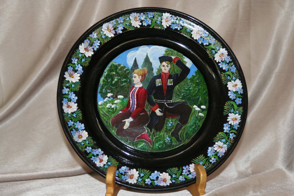 Тарелка «Пара».Автор Урясова Л.Б.