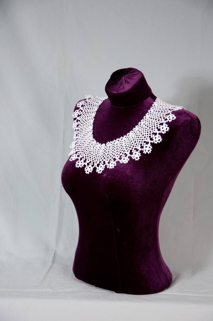 Воротник «Венеция». Автор Артюх Г.И.