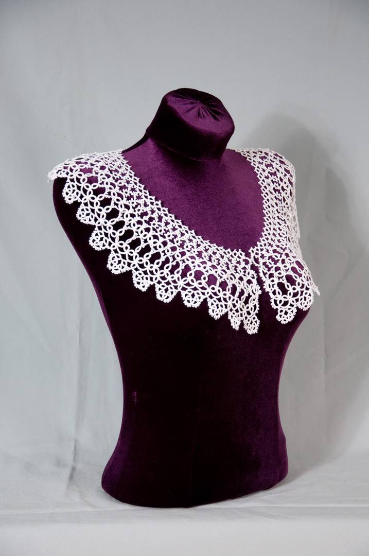 Воротник «Офелия». Автор Артюх Г.И.