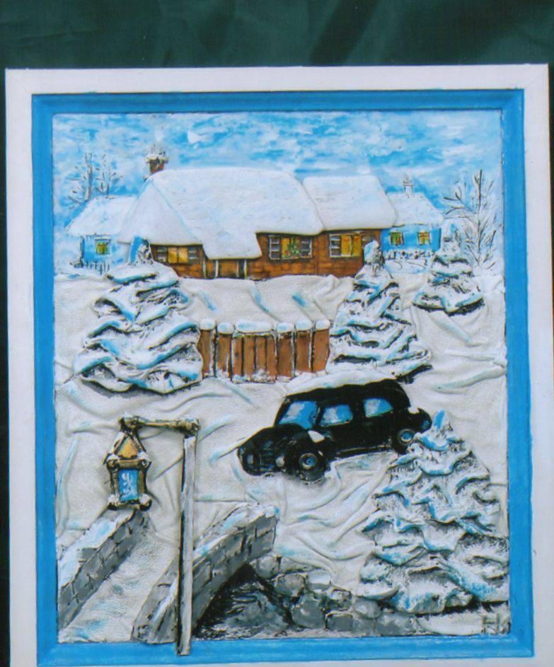 Зима.Автор Колчанова Н.М.