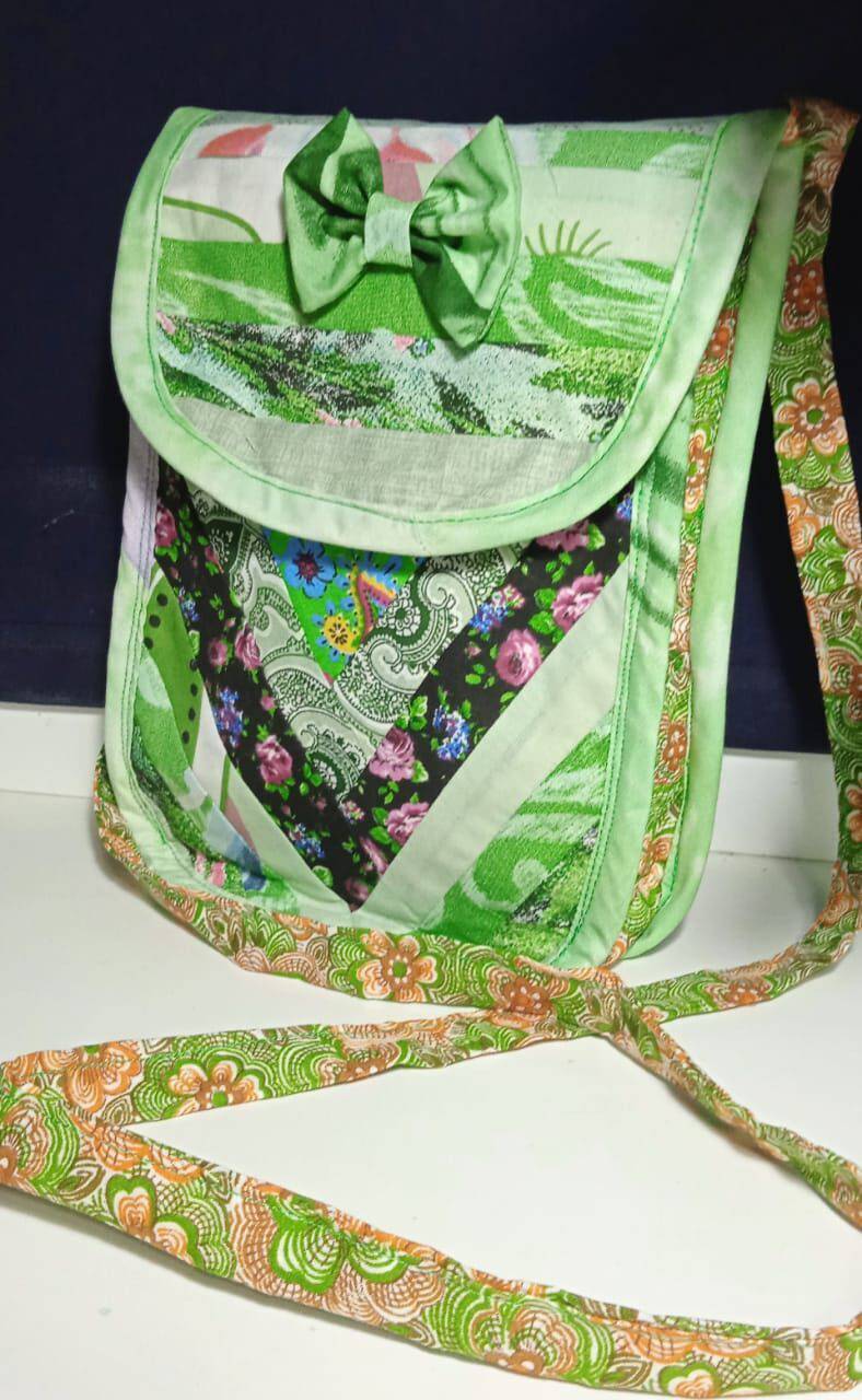Сумка «Свежая мята».Автор Бондаренко О.И.